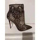 Cloth ankle boots Christian Louboutin