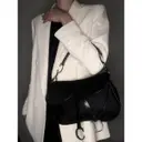 Buy Dior Double Saddle cloth handbag online - Vintage
