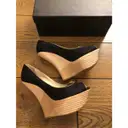Cloth heels Emporio Armani