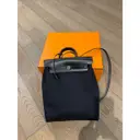 Herbag cloth backpack Hermès