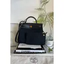 Kelly Shoulder cloth handbag Hermès