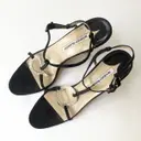 Manolo Blahnik Cloth sandals for sale