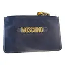 Cloth clutch bag Moschino