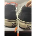 Cloth high trainers Off-White