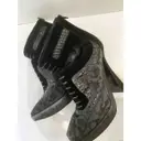 Cloth lace up boots Peter Pilotto