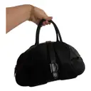 Saddle Bowler cloth handbag Dior