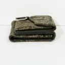 Saddle cloth wallet Dior - Vintage