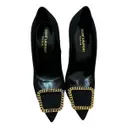 Cloth heels Saint Laurent