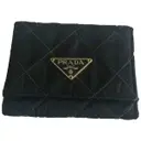 Tessuto cloth wallet Prada