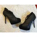 Yves Saint Laurent Cloth ankle boots for sale