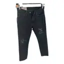 Black Cotton Trousers Abercrombie & Fitch