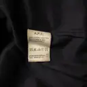 Black Cotton Coat APC - Vintage