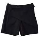 Black Cotton Shorts Balenciaga
