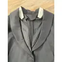Black Cotton Jacket Brunello Cucinelli