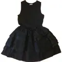 Black Cotton Dress Miu Miu