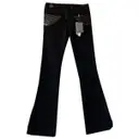 Black Cotton - elasthane Jeans Alexander McQueen