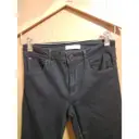 Black Cotton - elasthane Jeans Spring Summer 2019 Sandro