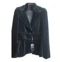 Black Cotton Jacket Emporio Armani