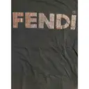 Black Cotton T-shirt Fendi - Vintage
