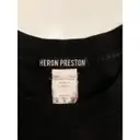 Buy Heron Preston Black Cotton T-shirt online