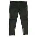 Black Cotton Jeans Balmain