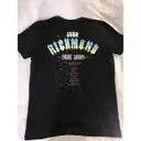 John Richmond Black Cotton T-shirt for sale