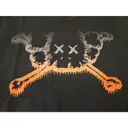 Kaws Black Cotton T-shirt for sale