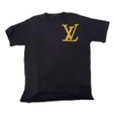 Black Cotton T-shirt Louis Vuitton