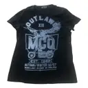 Black Cotton T-shirt Mcq