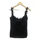 Black Cotton Top Moschino Cheap And Chic
