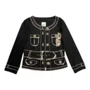 Black Cotton Jacket Moschino - Vintage