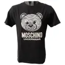 Black Cotton T-shirt Moschino