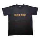 Black Cotton T-shirt M+RC Noir