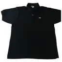 Black Cotton Polo shirt Lacoste