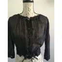 Black Cotton Top Prada - Vintage