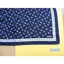 Fendi Black Cotton Scarf for sale