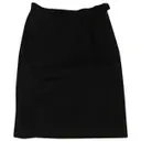 Black Cotton Skirt Lanvin - Vintage