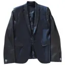 Black Cotton Suit Philipp Plein