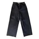 Black Cotton Jeans Topshop