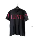 Black Cotton T-shirt Valentino Garavani