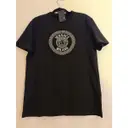 Black Cotton T-shirt Versace
