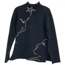 Black Cotton Knitwear & Sweatshirt Yohji Yamamoto - Vintage