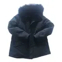 Black Cotton Coat Yves Salomon