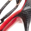 Exotic leathers sandal Dolce & Gabbana