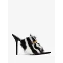 Buy Versace Faux fur sandals online