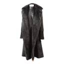 Faux fur coat Yves Saint Laurent - Vintage
