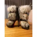 Christian Louboutin Fox buckled boots for sale