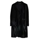 Black Fur Coat Dolce & Gabbana