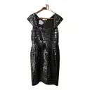 Glitter mid-length dress Herve Leger - Vintage