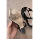 Glitter sandals Miu Miu